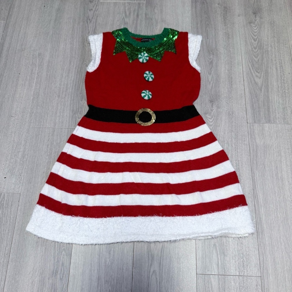 Christmas Sweater Dress Women’s Sz Med Holiday Party Ready
